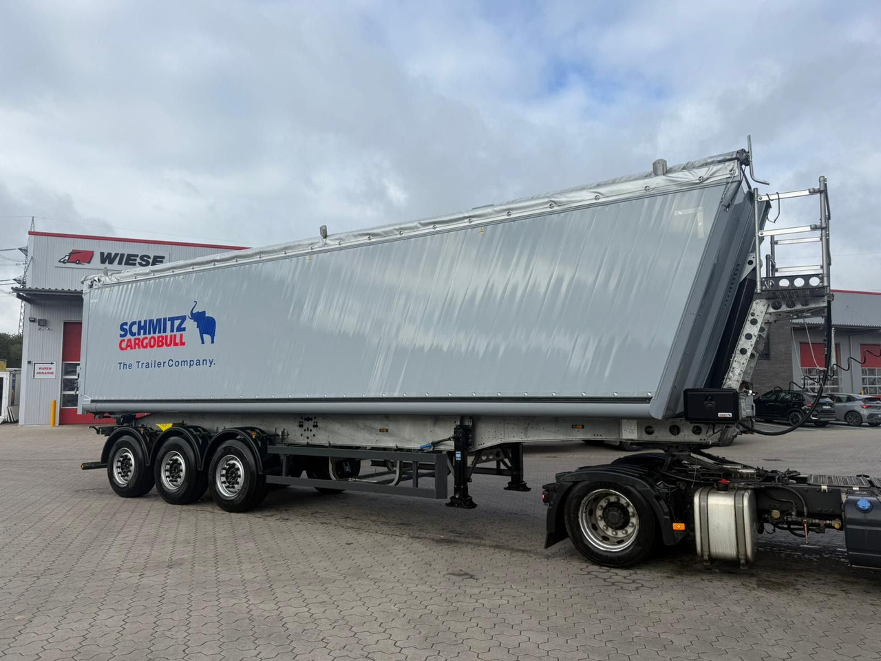 Schmitz Cargobull SCB S3D Alu Kipper 60m³ Fast Neuwertig OKUSLIDE - Tipvogn sættevogn: billede 1 Schmitz Cargobull SCB S3D Alu Kipper 60m³ Fast Neuwertig OKUSLIDE - Tipvogn sættevogn: billede 1