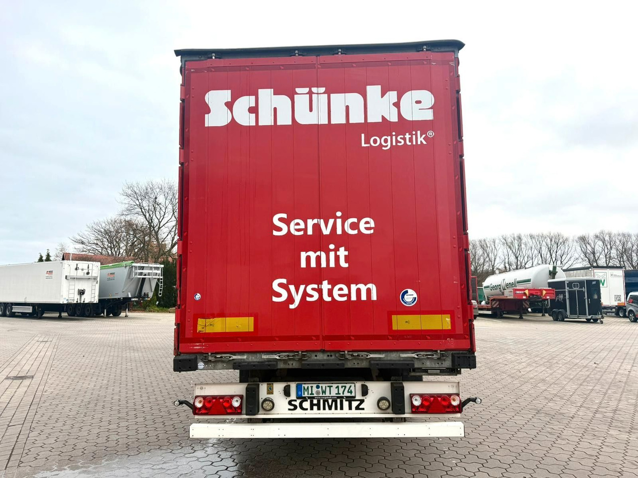 Leje en  Schmitz Cargobull Speed-Curtainsider - Top Zustand Schmitz Cargobull Speed-Curtainsider - Top Zustand: billede 7