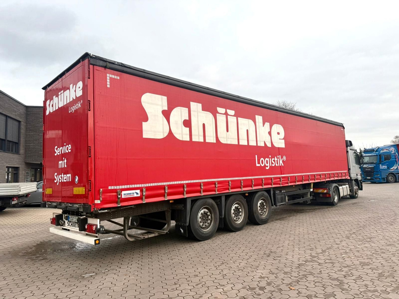 Schmitz Cargobull Speed-Curtainsider - Top Zustand - Gardintrailer: billede 3 Schmitz Cargobull Speed-Curtainsider - Top Zustand - Gardintrailer: billede 3