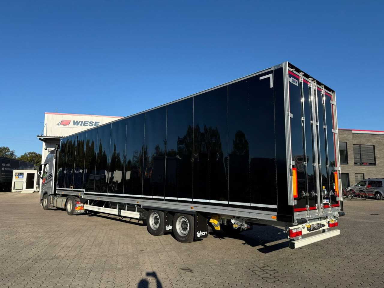 Talson TGG TAL 12/18 Mega Kofferauflieger 99m³ - Varevogn sættevogn: billede 1 Talson TGG TAL 12/18 Mega Kofferauflieger 99m³ - Varevogn sættevogn: billede 1