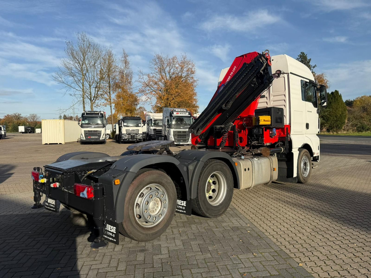 MAN TGX 26.440 6x2 mit HMF 3000-K5 Kran Top Zustand - Trækker: billede 3 MAN TGX 26.440 6x2 mit HMF 3000-K5 Kran Top Zustand - Trækker: billede 3