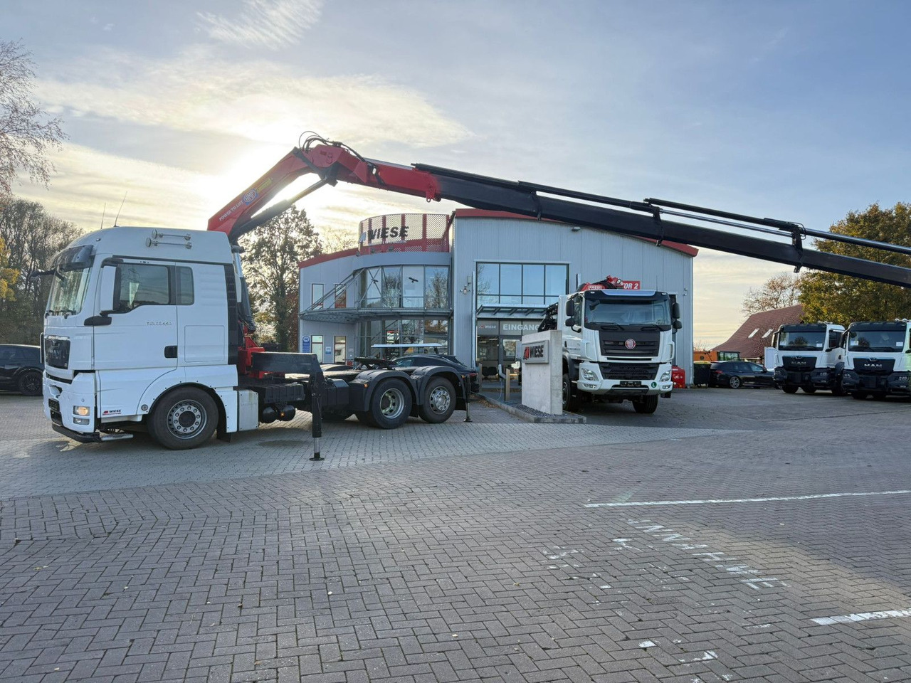 MAN TGX 26.440 6x2 mit HMF 3000-K5 Kran Top Zustand - Trækker: billede 4 MAN TGX 26.440 6x2 mit HMF 3000-K5 Kran Top Zustand - Trækker: billede 4