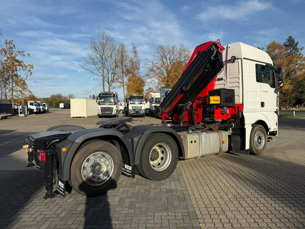 MAN TGX 26.440 6x2 mit HMF 3000-K5 Kran Top Zustand - Trækker: billede 5 MAN TGX 26.440 6x2 mit HMF 3000-K5 Kran Top Zustand - Trækker: billede 5