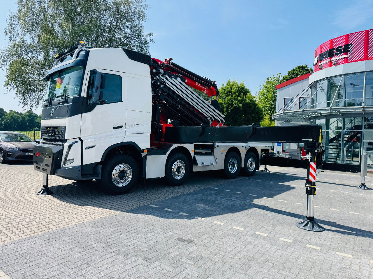Volvo FH 540 mit Fassi F2150RAL Fly Jib + Winde - Lastbil med lad, Lastbil med kran: billede 4 Volvo FH 540 mit Fassi F2150RAL Fly Jib + Winde - Lastbil med lad, Lastbil med kran: billede 4