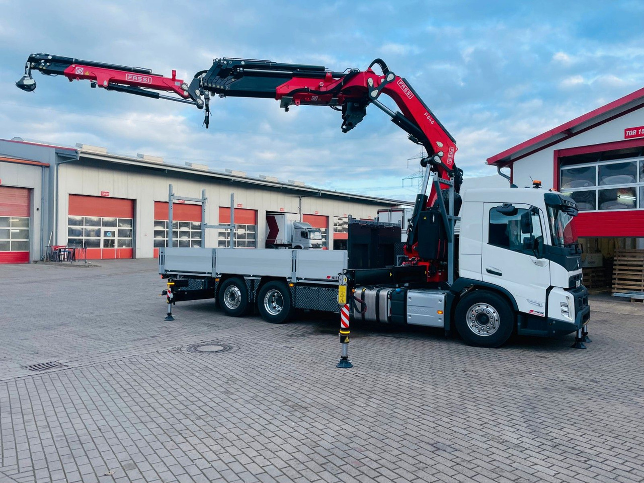 Volvo FMX 500 FASSI Ladekran F545 JIB & Winde Sofort - Lastbil med lad, Lastbil med kran: billede 4 Volvo FMX 500 FASSI Ladekran F545 JIB & Winde Sofort - Lastbil med lad, Lastbil med kran: billede 4