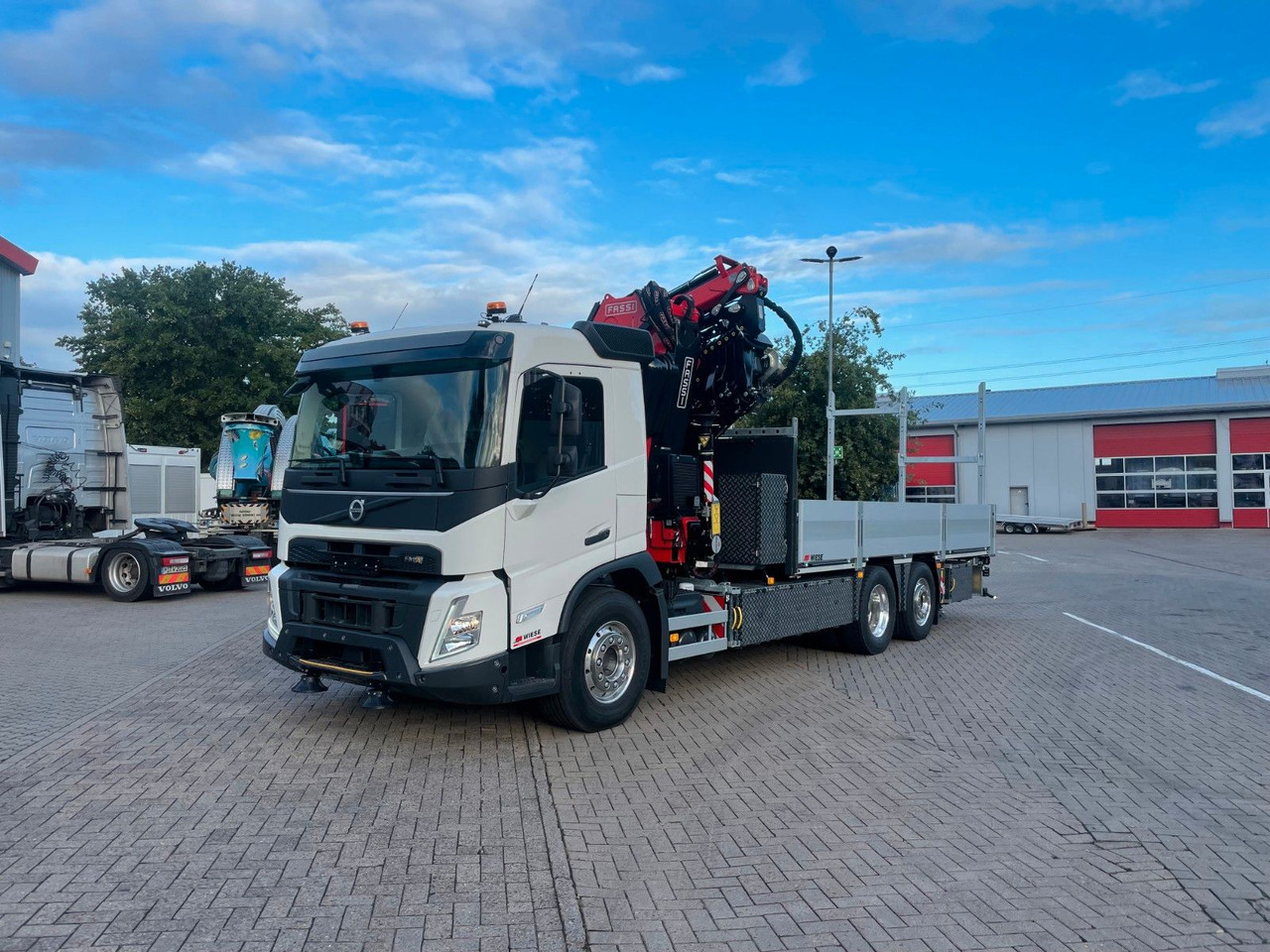 Volvo FMX 500 FASSI Ladekran F545 JIB & Winde Sofort - Lastbil med lad, Lastbil med kran: billede 1 Volvo FMX 500 FASSI Ladekran F545 JIB & Winde Sofort - Lastbil med lad, Lastbil med kran: billede 1