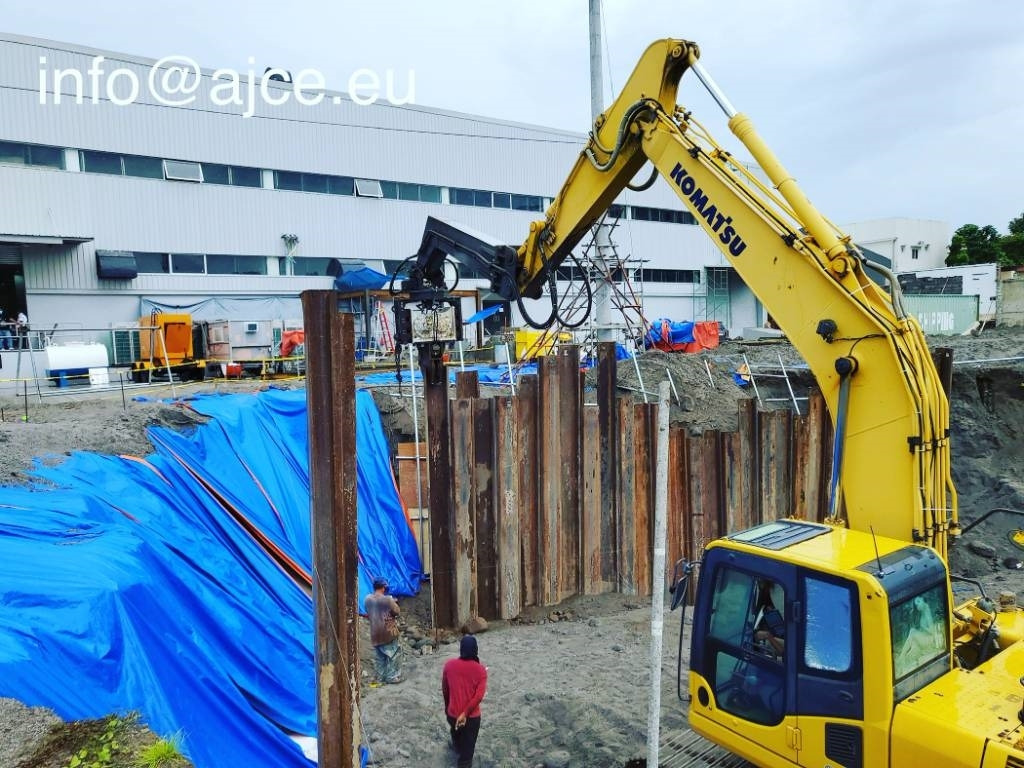 Ny Rambuk AJCE AVH30 Sheet Pile Vibro Hammer Pile Driver: billede 6