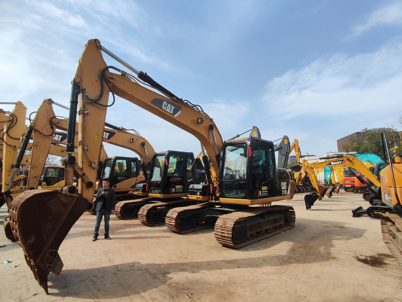 CATERPILLAR 313D - Bæltegravemaskine: billede 2 CATERPILLAR 313D - Bæltegravemaskine: billede 2