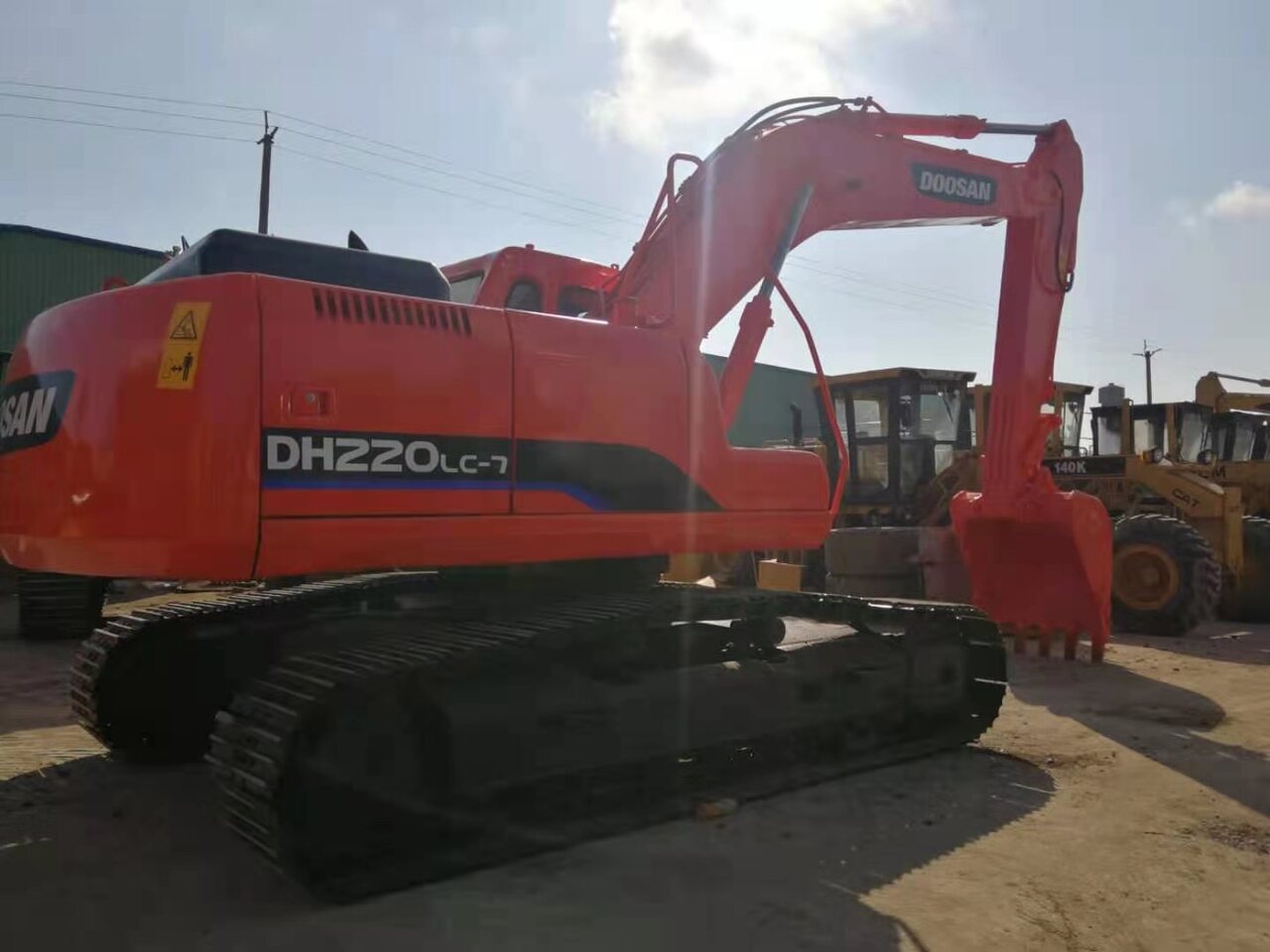 DOOSAN DH220LC - Bæltegravemaskine: billede 3 DOOSAN DH220LC - Bæltegravemaskine: billede 3