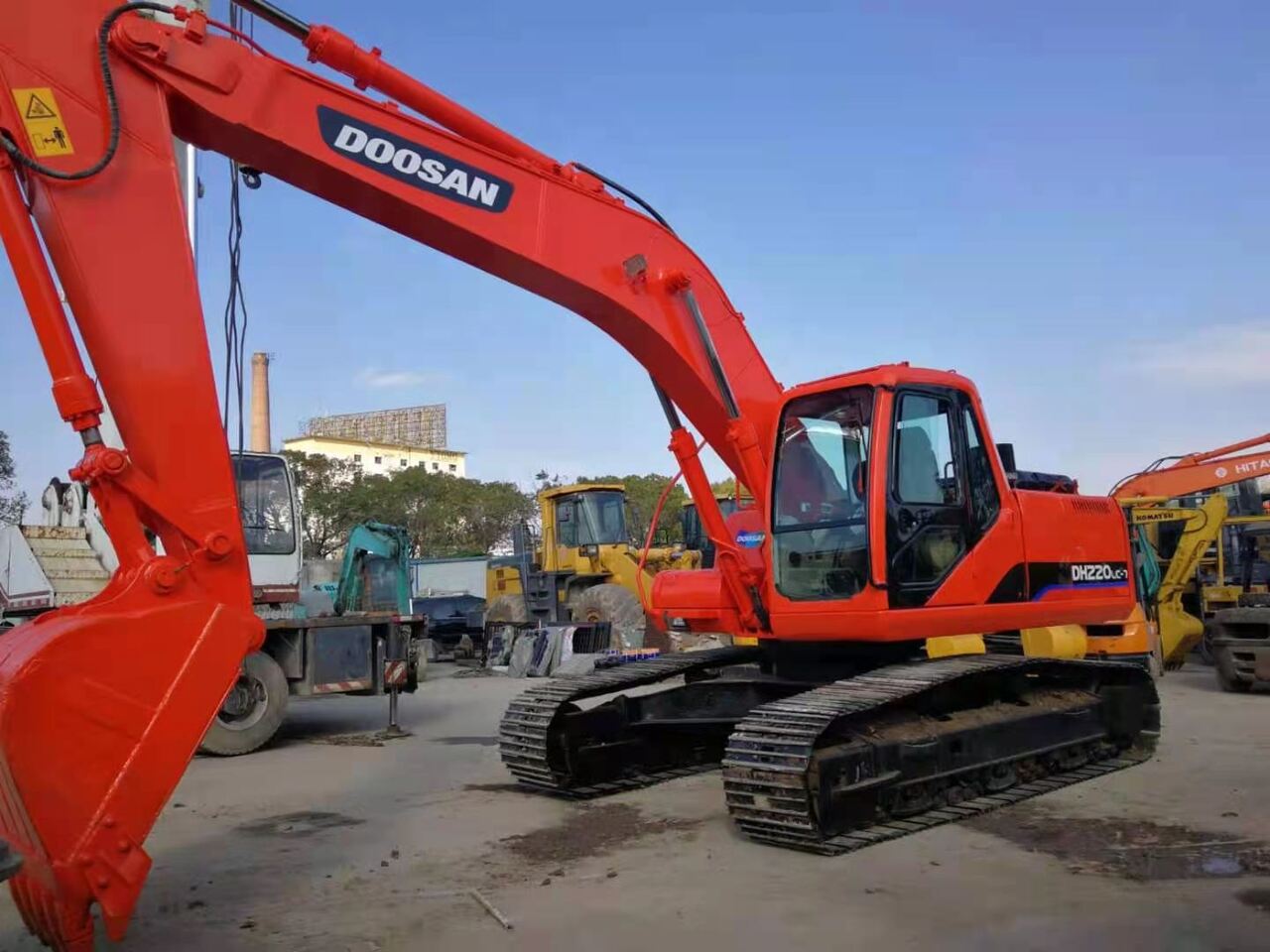 DOOSAN DH220LC - Bæltegravemaskine: billede 4 DOOSAN DH220LC - Bæltegravemaskine: billede 4