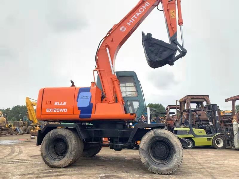 HITACHI EX120WD - Hjulgravemaskine: billede 2 HITACHI EX120WD - Hjulgravemaskine: billede 2