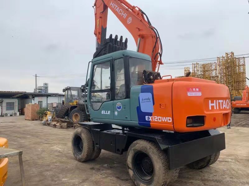 HITACHI EX120WD - Hjulgravemaskine: billede 4 HITACHI EX120WD - Hjulgravemaskine: billede 4