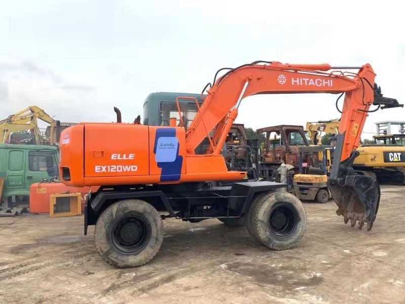 HITACHI EX120WD - Hjulgravemaskine: billede 5 HITACHI EX120WD - Hjulgravemaskine: billede 5