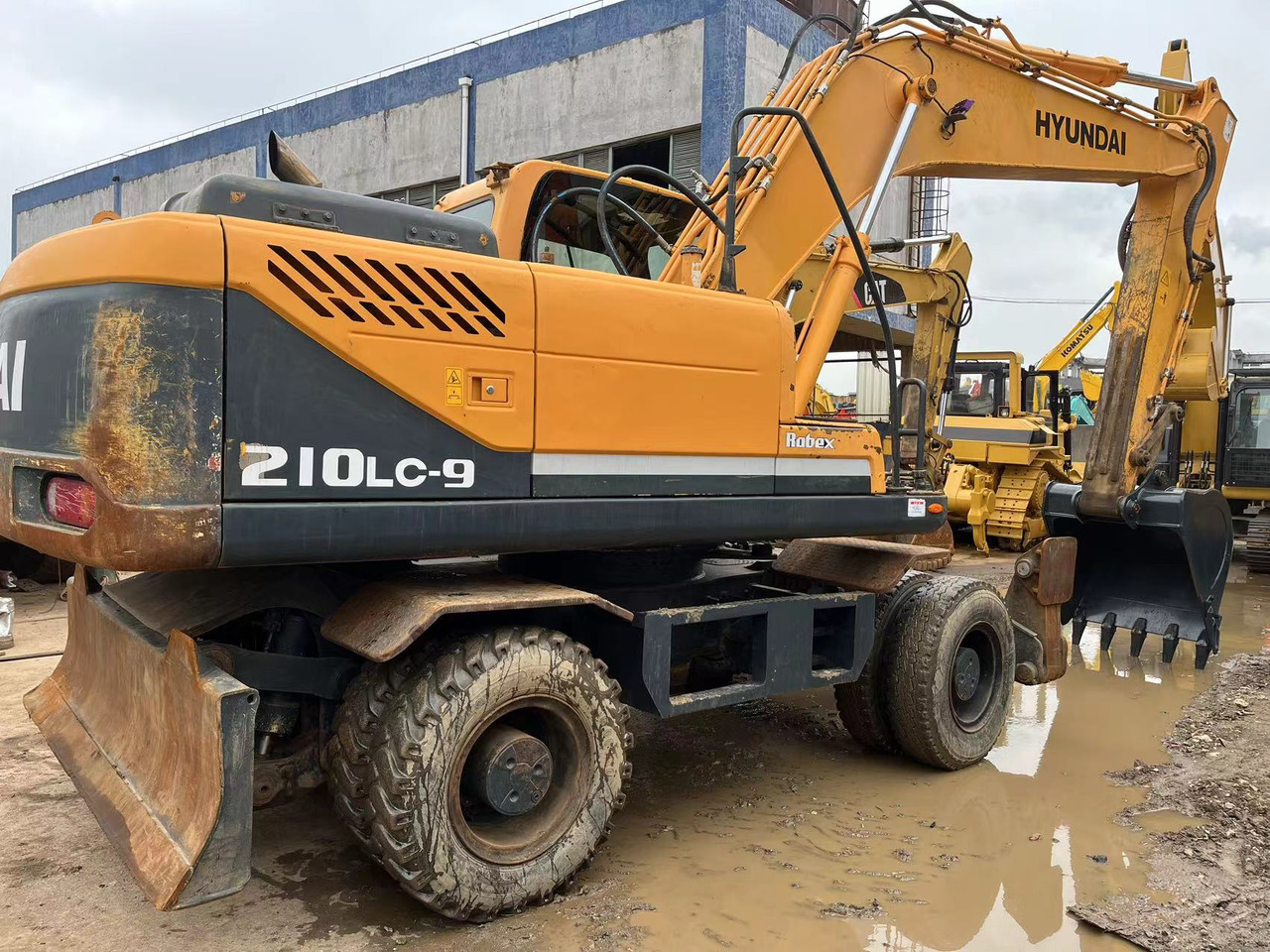HYUNDAI R210W-9 - Hjulgravemaskine: billede 1 HYUNDAI R210W-9 - Hjulgravemaskine: billede 1