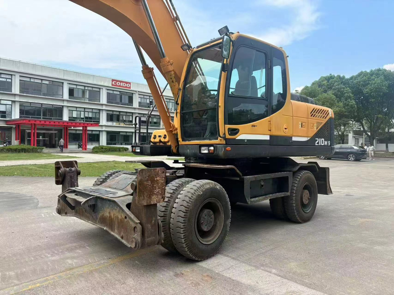 HYUNDAI R210W-9 - Hjulgravemaskine: billede 4 HYUNDAI R210W-9 - Hjulgravemaskine: billede 4