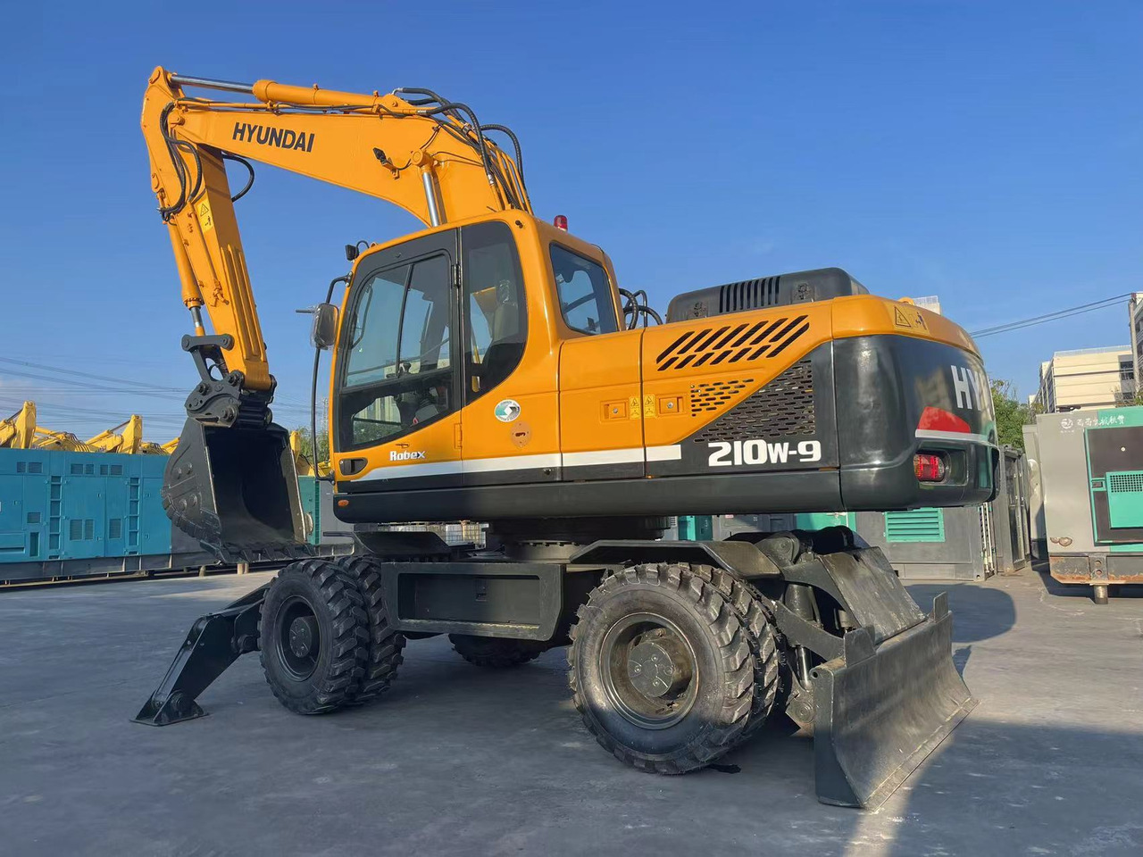 Hyundai R210W-9 - Hjulgravemaskine: billede 5 Hyundai R210W-9 - Hjulgravemaskine: billede 5
