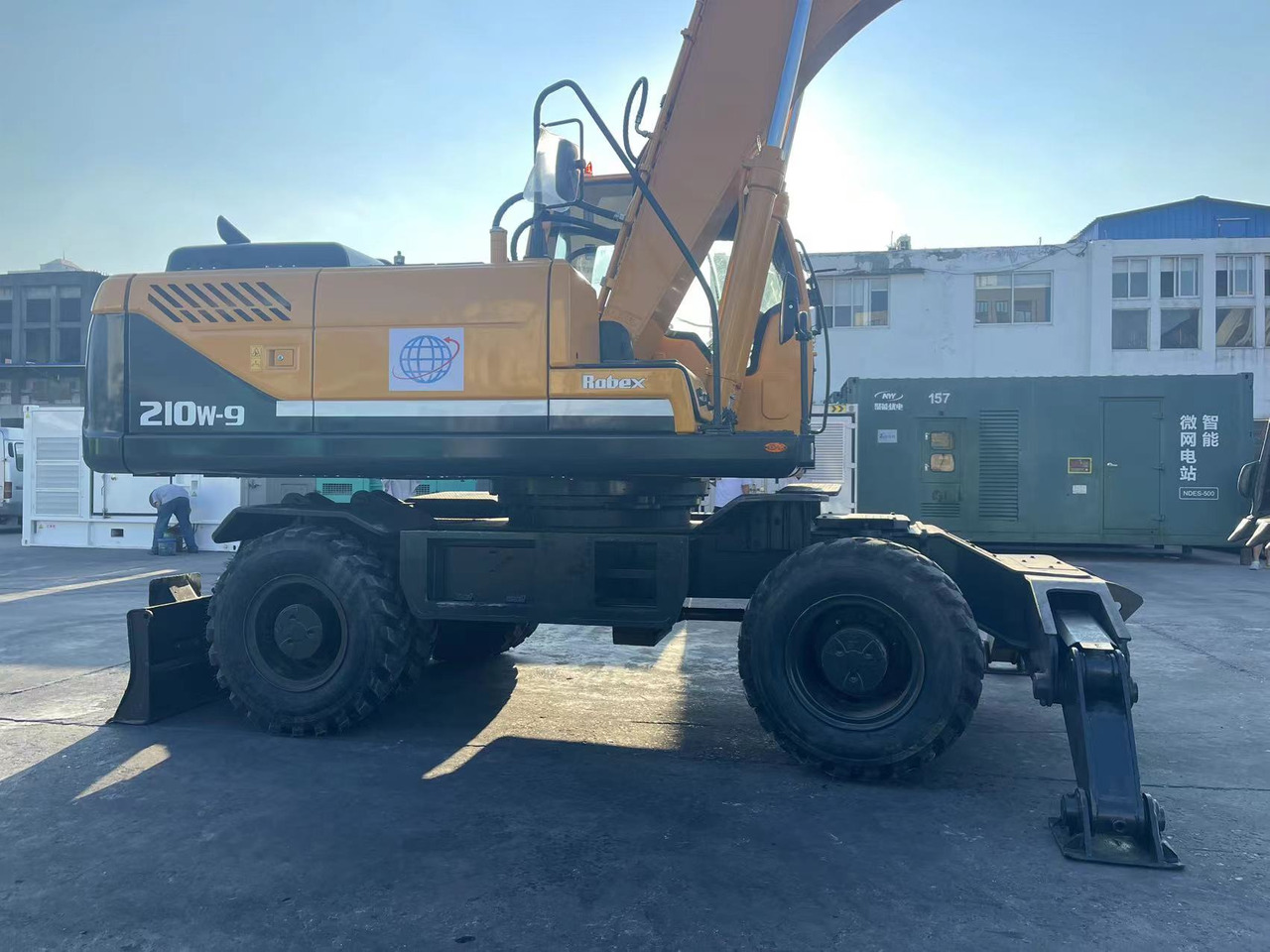 Hyundai R210W-9 - Hjulgravemaskine: billede 3 Hyundai R210W-9 - Hjulgravemaskine: billede 3