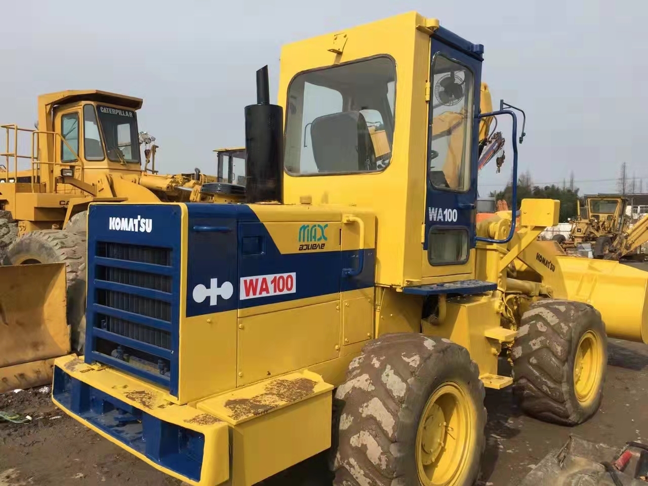 KOMATSU WA100 - Gummihjulslæsser: billede 3 KOMATSU WA100 - Gummihjulslæsser: billede 3