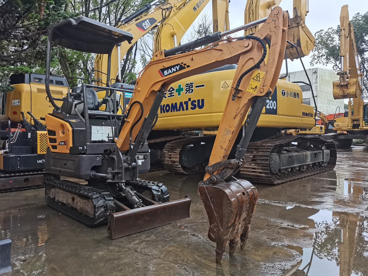 SANY SY16C -excavator - Bæltegravemaskine: billede 2 SANY SY16C -excavator - Bæltegravemaskine: billede 2