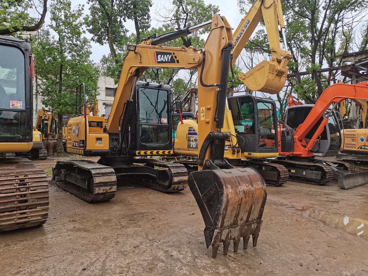 SANY SY75C - Minigravemaskine: billede 2 SANY SY75C - Minigravemaskine: billede 2