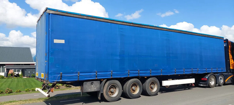 Krone 3 AXLE DRUM BRAKE CURTAIN TRAILER SDP 27 - Gardintrailer: billede 4 Krone 3 AXLE DRUM BRAKE CURTAIN TRAILER SDP 27 - Gardintrailer: billede 4