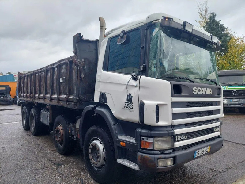 Scania P124-420 8x4 Kipper Steel - Tipvogn lastbil: billede 2 Scania P124-420 8x4 Kipper Steel - Tipvogn lastbil: billede 2