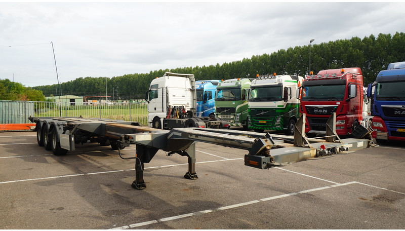 D-Tec 3 AXLE MULTI CONTAINER TRANSPORT TRAILER EXTENDABLE 45 FT - Containerbil/ Veksellad sættevogn: billede 3 D-Tec 3 AXLE MULTI CONTAINER TRANSPORT TRAILER EXTENDABLE 45 FT - Containerbil/ Veksellad sættevogn: billede 3