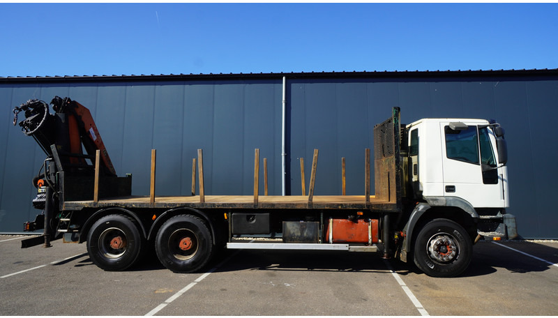 Iveco EUROTRAKKER CURSOR 350 6X4 FLATBED WITH PALFINGER PK 20002 CRANE - Lastbil med kran: billede 4 Iveco EUROTRAKKER CURSOR 350 6X4 FLATBED WITH PALFINGER PK 20002 CRANE - Lastbil med kran: billede 4