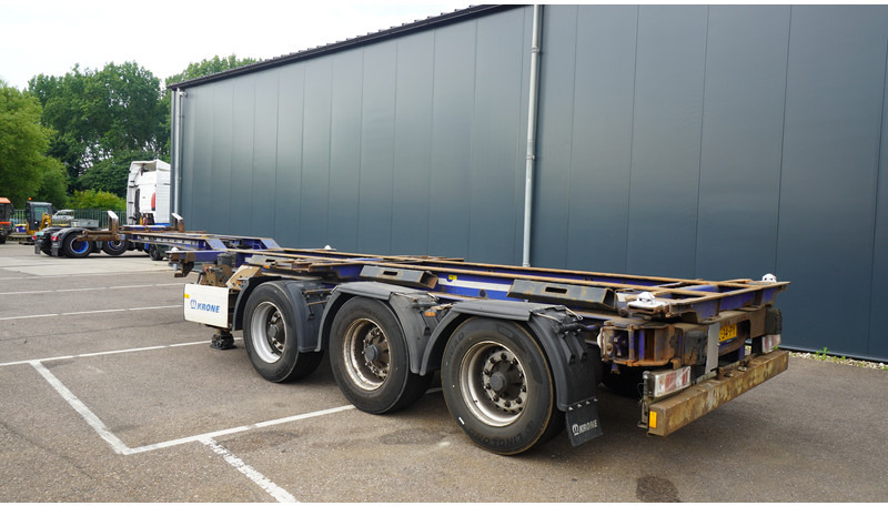 Krone 3 AXLE CONTAINER TRANSPORT TRAILER EXTENDABLE 45 FT - Containerbil/ Veksellad sættevogn: billede 4 Krone 3 AXLE CONTAINER TRANSPORT TRAILER EXTENDABLE 45 FT - Containerbil/ Veksellad sættevogn: billede 4