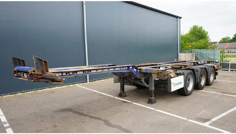 Krone 3 AXLE CONTAINER TRANSPORT TRAILER EXTENDABLE 45 FT - Containerbil/ Veksellad sættevogn: billede 2 Krone 3 AXLE CONTAINER TRANSPORT TRAILER EXTENDABLE 45 FT - Containerbil/ Veksellad sættevogn: billede 2