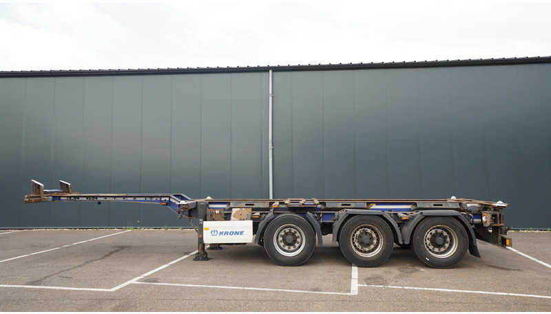 Krone 3 AXLE CONTAINER TRANSPORT TRAILER EXTENDABLE 45 FT - Containerbil/ Veksellad sættevogn: billede 1 Krone 3 AXLE CONTAINER TRANSPORT TRAILER EXTENDABLE 45 FT - Containerbil/ Veksellad sættevogn: billede 1