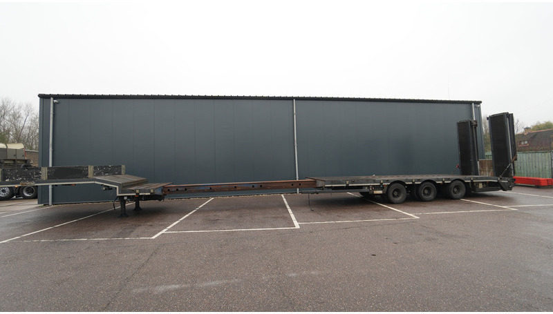Nooteboom 3 AXLE SEMI LOW LOADER 670CM EXTENDABLE - Nedbygget platform sættevogn: billede 1 Nooteboom 3 AXLE SEMI LOW LOADER 670CM EXTENDABLE - Nedbygget platform sættevogn: billede 1