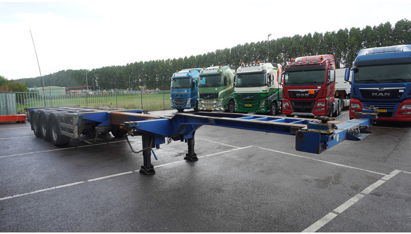 Pacton 3 AXLE MULTI CONTAINER TRANSPORT TRAILER EXTENDABLE 45 FT - Containerbil/ Veksellad sættevogn: billede 3 Pacton 3 AXLE MULTI CONTAINER TRANSPORT TRAILER EXTENDABLE 45 FT - Containerbil/ Veksellad sættevogn: billede 3