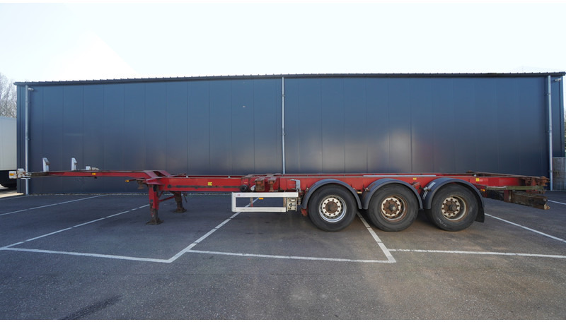 Renders 3 AXLE EXTENDABLE CONTAINER TRANSPORT TRAILER - Containerbil/ Veksellad sættevogn: billede 1 Renders 3 AXLE EXTENDABLE CONTAINER TRANSPORT TRAILER - Containerbil/ Veksellad sættevogn: billede 1