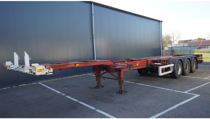 Renders 3 AXLE EXTENDABLE CONTAINER TRANSPORT TRAILER - Containerbil/ Veksellad sættevogn: billede 2 Renders 3 AXLE EXTENDABLE CONTAINER TRANSPORT TRAILER - Containerbil/ Veksellad sættevogn: billede 2