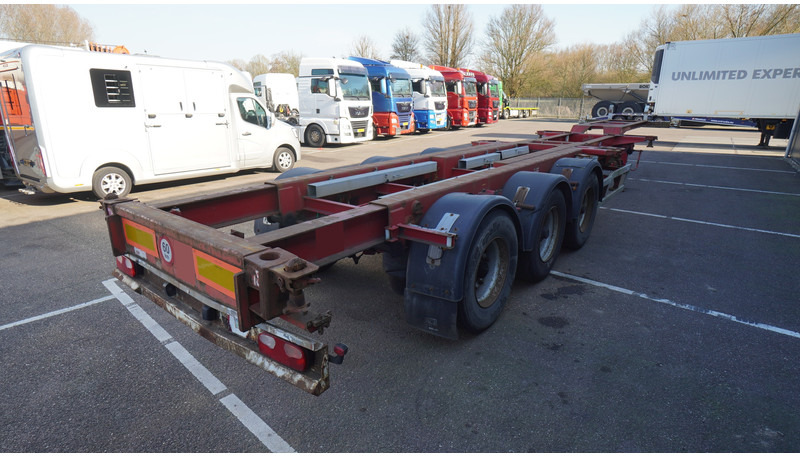 Renders 3 AXLE EXTENDABLE CONTAINER TRANSPORT TRAILER - Containerbil/ Veksellad sættevogn: billede 5 Renders 3 AXLE EXTENDABLE CONTAINER TRANSPORT TRAILER - Containerbil/ Veksellad sættevogn: billede 5