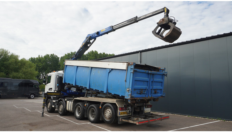 Scania G 490 10X4 CABLE SYSTEM TRUCK WITH PALFINGER Q180Z95TR CRANE - Lastbil med kran: billede 3 Scania G 490 10X4 CABLE SYSTEM TRUCK WITH PALFINGER Q180Z95TR CRANE - Lastbil med kran: billede 3