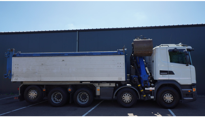 Scania G 490 10X4 CABLE SYSTEM TRUCK WITH PALFINGER Q180Z95TR CRANE - Lastbil med kran: billede 4 Scania G 490 10X4 CABLE SYSTEM TRUCK WITH PALFINGER Q180Z95TR CRANE - Lastbil med kran: billede 4