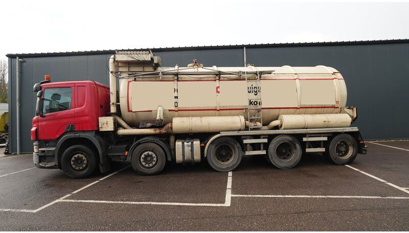 Scania P 380 – 10x4 blow and suck truck - Tankbil: billede 1 Scania P 380 – 10x4 blow and suck truck - Tankbil: billede 1