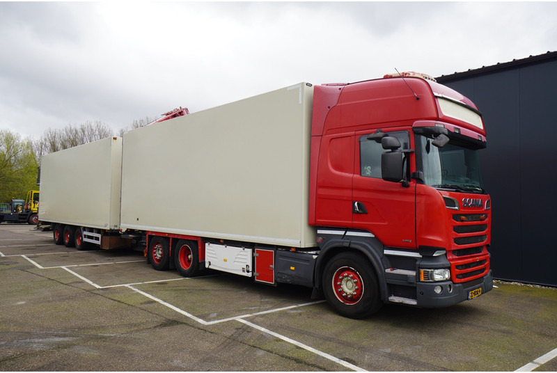 Scania R 580 V8 6X2 FRIGO RETARDER IN COMBI WITH BURG TRAILER - Kølevogn lastbil: billede 4 Scania R 580 V8 6X2 FRIGO RETARDER IN COMBI WITH BURG TRAILER - Kølevogn lastbil: billede 4
