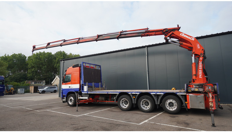 Volvo FM 450 8X4 FLATBED WITH GORMACH 3400E6 CRANE - Lastbil med kran: billede 3 Volvo FM 450 8X4 FLATBED WITH GORMACH 3400E6 CRANE - Lastbil med kran: billede 3