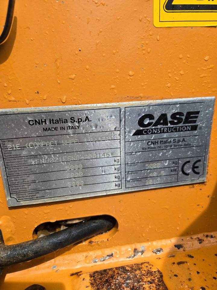 Case 21E - Gummihjulslæsser: billede 2 Case 21E - Gummihjulslæsser: billede 2