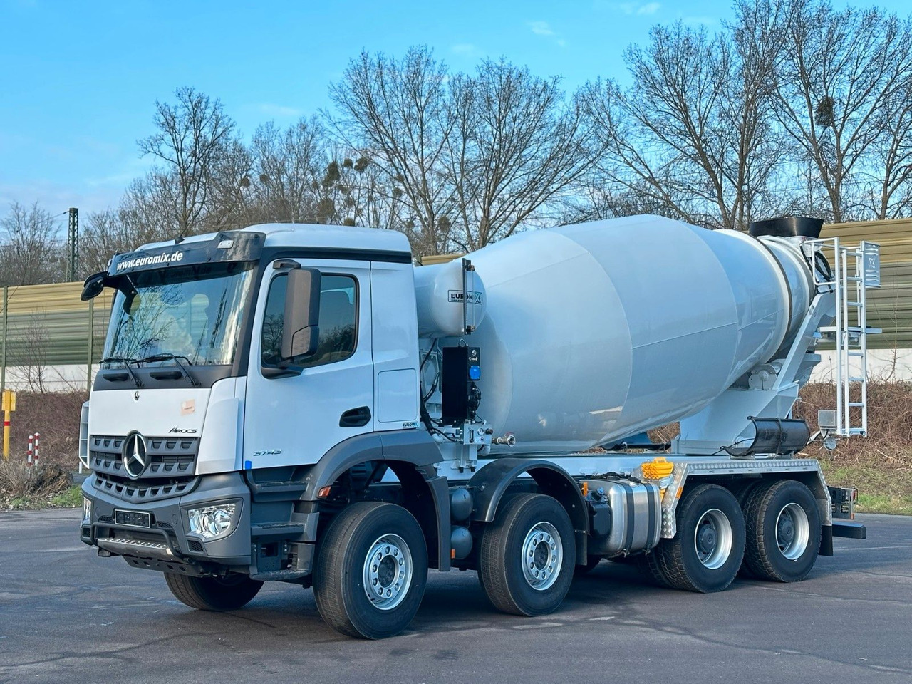 Mercedes-Benz Arocs 5 3743 8X4 / Euro6e EuromixMTP EM 10 L - Betonbil: billede 1 Mercedes-Benz Arocs 5 3743 8X4 / Euro6e EuromixMTP EM 10 L - Betonbil: billede 1