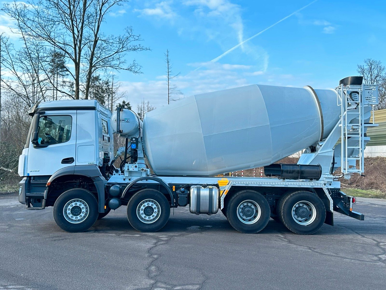 Mercedes-Benz Arocs 5 3743 8X4 / Euro6e EuromixMTP EM 10 L - Betonbil: billede 2 Mercedes-Benz Arocs 5 3743 8X4 / Euro6e EuromixMTP EM 10 L - Betonbil: billede 2