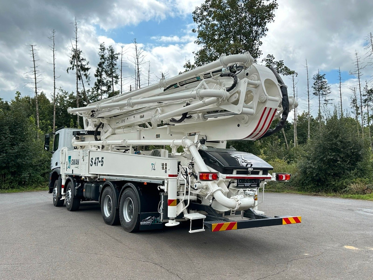 Mercedes-Benz Arocs 5 4142 8x4 SWAN TSP 47-5 160RZ ( 47m ) - Betonbil: billede 5 Mercedes-Benz Arocs 5 4142 8x4 SWAN TSP 47-5 160RZ ( 47m ) - Betonbil: billede 5