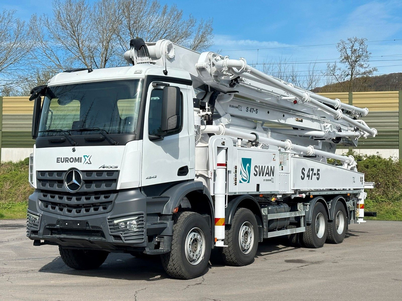 Mercedes-Benz Arocs 5 4542 8x4 SWAN TSP 47-5 160RZ ( 47m ) - Betonbil: billede 2 Mercedes-Benz Arocs 5 4542 8x4 SWAN TSP 47-5 160RZ ( 47m ) - Betonbil: billede 2
