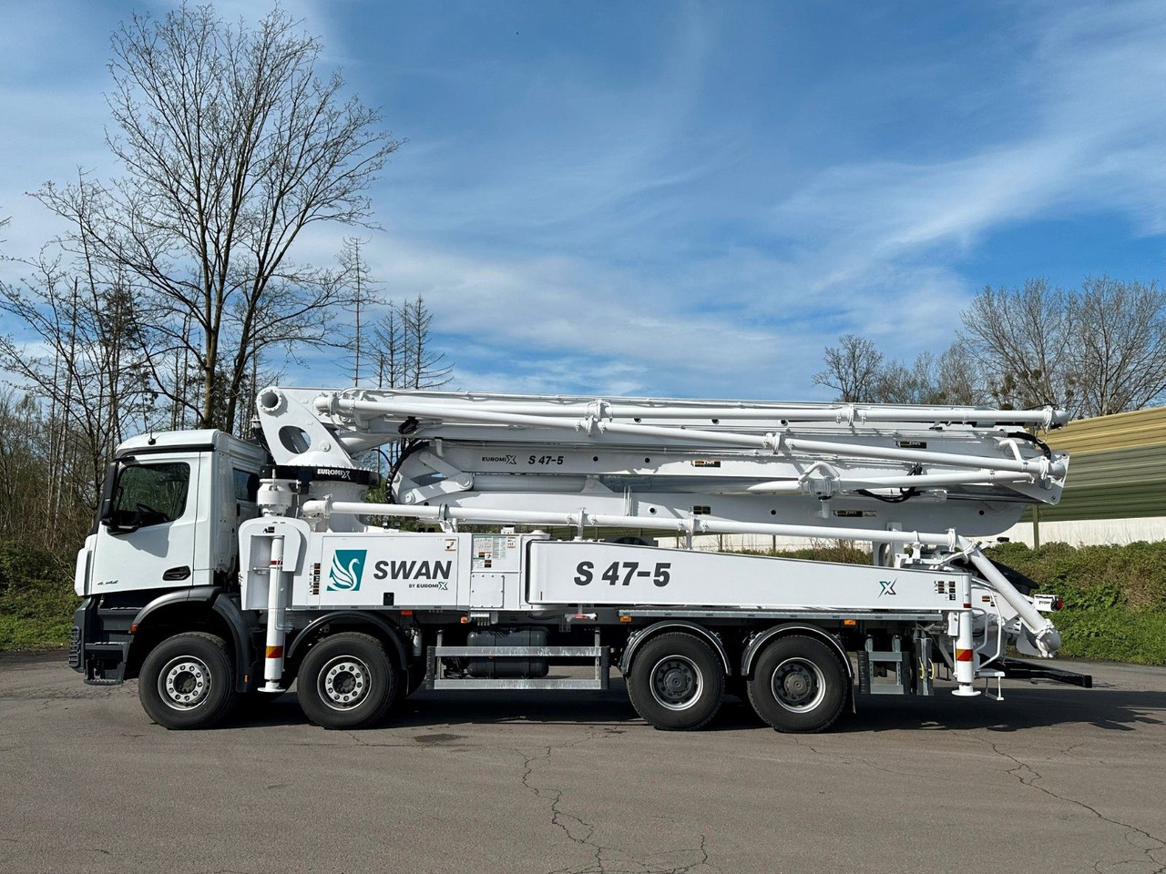 Mercedes-Benz Arocs 5 4542 8x4 SWAN TSP 47-5 160RZ ( 47m ) - Betonbil: billede 4 Mercedes-Benz Arocs 5 4542 8x4 SWAN TSP 47-5 160RZ ( 47m ) - Betonbil: billede 4