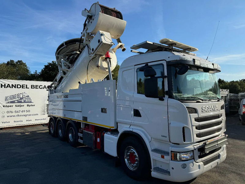 Scania R480 Sewer Jetter + Recycler, Euro 6, Super 2000 (16m3), 2013 - Slamsugemaskine: billede 1 Scania R480 Sewer Jetter + Recycler, Euro 6, Super 2000 (16m3), 2013 - Slamsugemaskine: billede 1