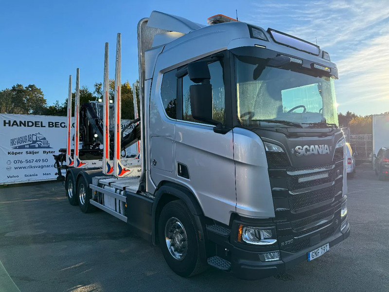 Scania R730 V8 6X4, Retarder, Timber-truck + Kesla, 2020 - Tømmerbil, Lastbil med kran: billede 2 Scania R730 V8 6X4, Retarder, Timber-truck + Kesla, 2020 - Tømmerbil, Lastbil med kran: billede 2