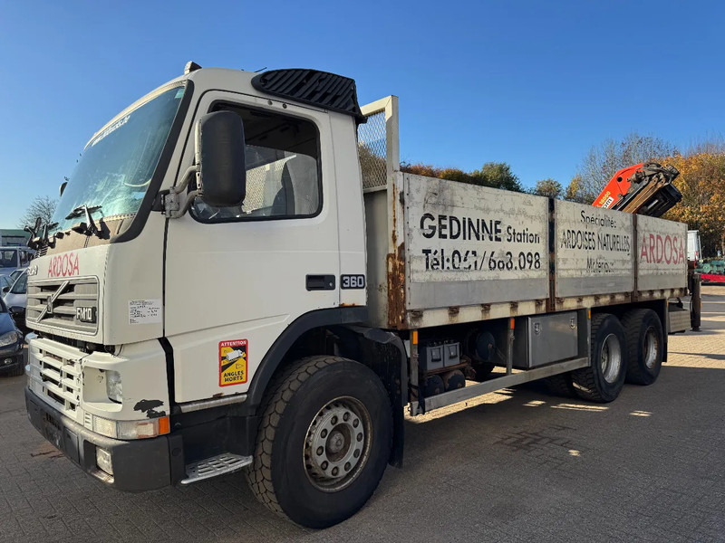 Volvo FM 10.360 **BELGIAN TRUCK-FULL STEEL-PALFINGER PK16000** - Lastbil med lad, Lastbil med kran: billede 1 Volvo FM 10.360 **BELGIAN TRUCK-FULL STEEL-PALFINGER PK16000** - Lastbil med lad, Lastbil med kran: billede 1